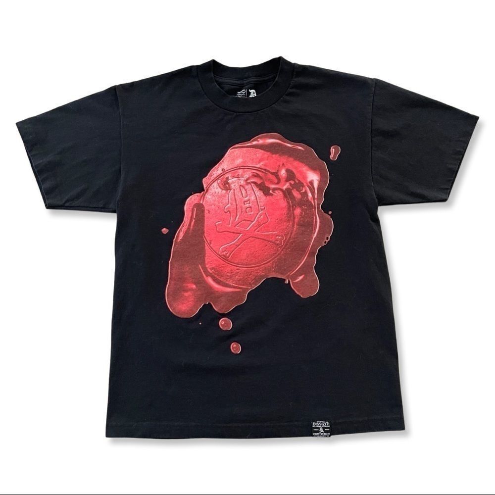 Dissizit Brand Letter Stamp Graphic Black M